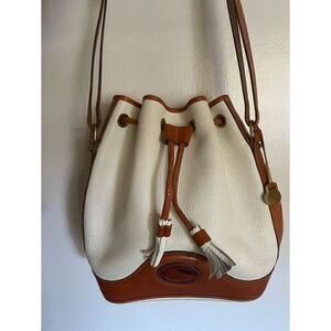Vintage Dooney & Bourke All Weather Leather AWL Bucket Bag - Rare